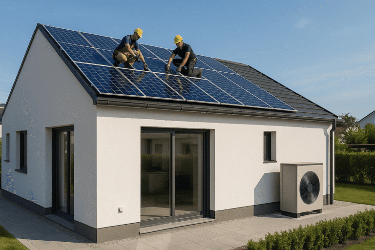 Viviendas autosuficientes: cómo reducir tu factura energética con placas solares y aerotermia