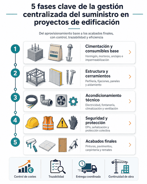 Flujo de Aprovisionamiento Centralizado y Gestión de Riesgos en Reformas Integrales